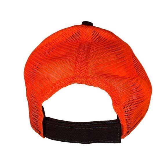 Paramount Apparel Greetings from St. Louis Missouri Trucker Hat Brown / Orange O - Picture 3 of 9